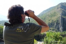 HOS team in search for Egyptian Vulture territories in Albania