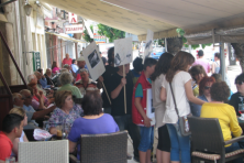 Στους δρόμους και τα καφέ της πόλης κανένας δε μπορεί να πει πια πως δεν ξέρει τον ασπροπάρη (WWF Ελλάς)