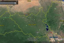 Iliaz wintering range (ca 8,500 km sq) in South Sudan.