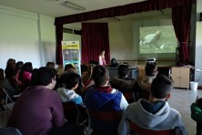 Presentation in Tychero highscholl (WWF Greece)