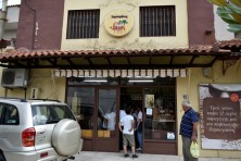 As I fly around, what I see? Camels? What they are doing here in Greece? They may heard for the halva and tahini. Let's go inside....was the riddle for the coffee shop (G.Azoridis/WWF)
