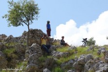 HOS team in search for Egyptian Vulture territories in Albania