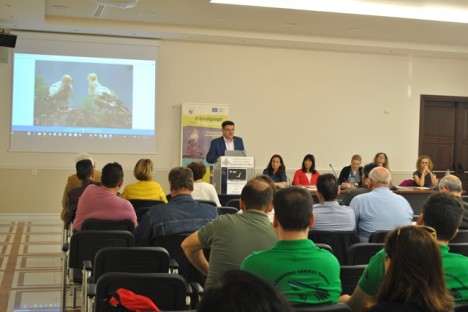 Ο Αντιπεριφερειάρχης Έβρου (WWF/Ε.Βαζαίου)